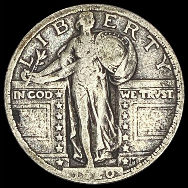 1920 Standing Liberty Quarter LIGHTLY CIRCULATED