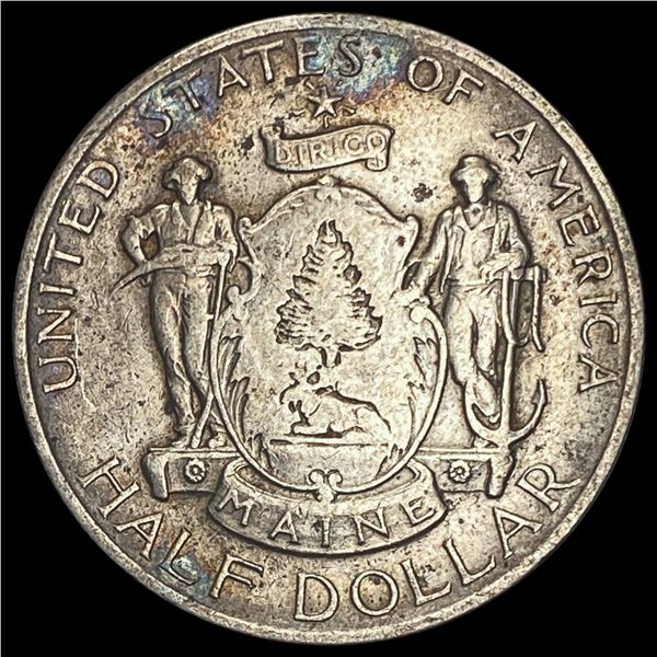 1920 Maine Centennial Half Dollar CLOSELY UNCIRCULATED