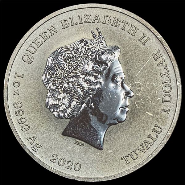 2020 Tuvalu Venom 1 Dollar Silver Coin CHOICE PROOF