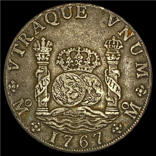 1767-Mo MF 8 Reales LIGHTLY CIRCULATED