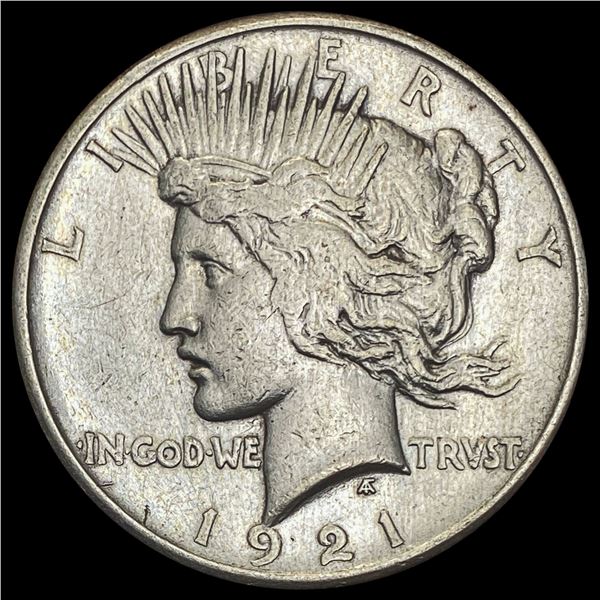 1921 Peace Dollar NEARLY UNCIRCULATED