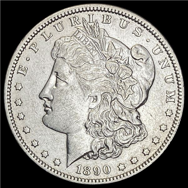 1890-O Morgan Silver Dollar CLOSELY UNCIRCULATED