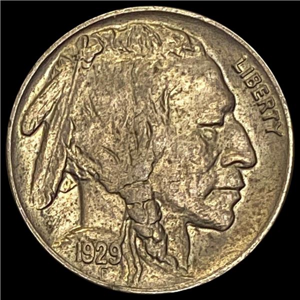1929 Buffalo Nickel GEM BU
