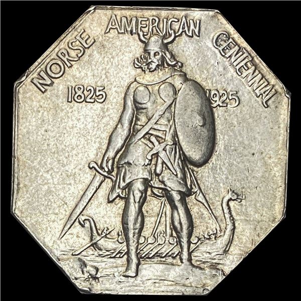 1925 Norse American Centennial Medal UNCIRCULATED