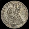1871 Seated Liberty Half Dollar LIGHTLY CIRCULATED