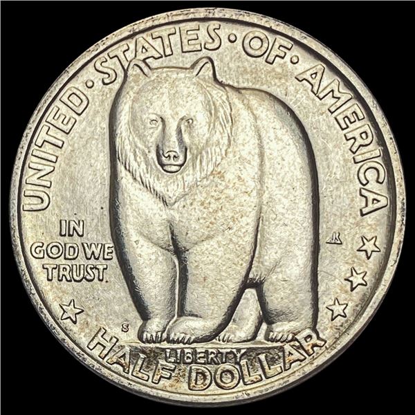 1936-S Bay Bridge Half Dollar GEM BU