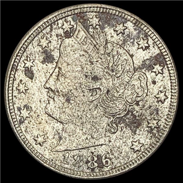 1886 Liberty Head Nickel HIGH GRADE