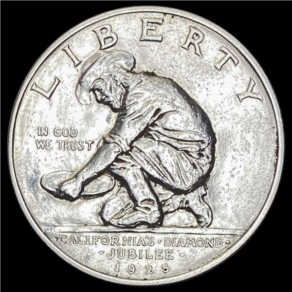 1925-S California Diamond Jubilee Half D CHOICE BU