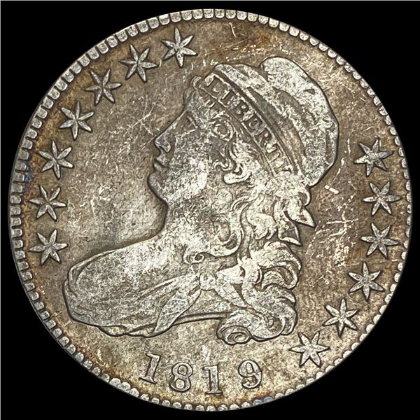 1819 Capped Bust Half Dollar CLOSELY UNCIRCULATED