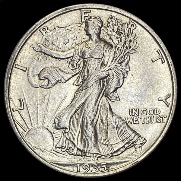 1935-S Walking Liberty Half Dollar UNCIRCULATED