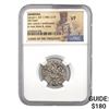 Armenia Levon I, AD 1198-1219 Silver Tram NGC VF