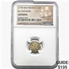 Image 1 : [1772-83] Mexico 1/2R El Cazador NGC Genuine