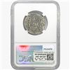 Image 2 : [1772-83] Mexico 1/2 Real El Cazador NGC Genuine