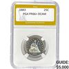 Image 1 : 1883 25C Seated Liberty Quarter PGA PR66