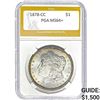 Image 1 : 1878-CC Morgan Dollar PGA MS64+