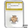 Image 1 : 1909 VDB Lincoln Cent PGA MS66 RED