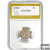 1860 Indian Head Cent PGA MS64