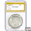 1927-D Peace Dollar PGA MS64