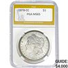 Image 1 : 1878-CC Morgan Dollar PGA MS65