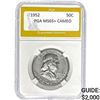 1952 Franklin Half Dollar PGA MS65+ CAME
