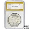 1924-S Peace Dollar PGA MS63