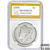 Image 1 : 1878 Rev of 79 $1 Morgan Dollar PGA MS63 PL