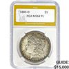 Image 1 : 1880-O Morgan Dollar PGA MS64 PL