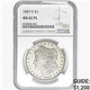 1887-O Morgan Silver Dollar NGC MS62 PL