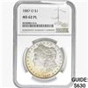 Image 1 : 1887-O Morgan Silver Dollar NGC MS62 PL