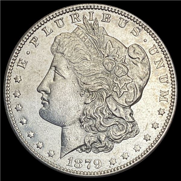 1879-S Morgan Silver Dollar CLOSELY UNCIRCULATED