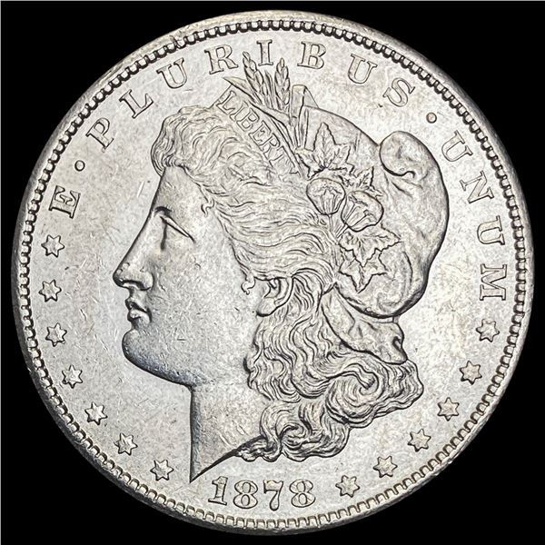 1878-CC Morgan Silver Dollar CLOSELY UNCIRCULATED