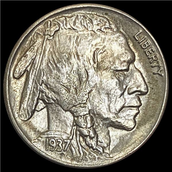 1937-S Buffalo Nickel GEM BU