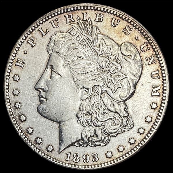 1893-O Morgan Silver Dollar CHOICE AU