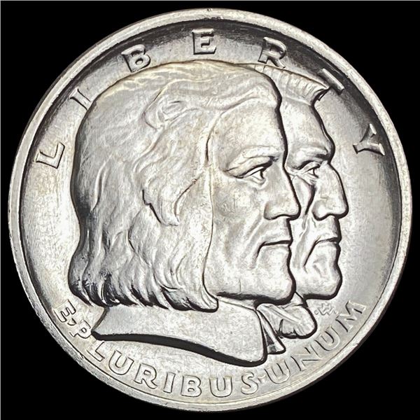 1936 Long Island Tercentenary Half Dolla GEM BU
