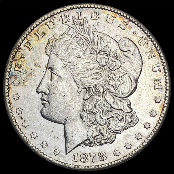 1878-S Morgan Silver Dollar CLOSELY UNCIRCULATED