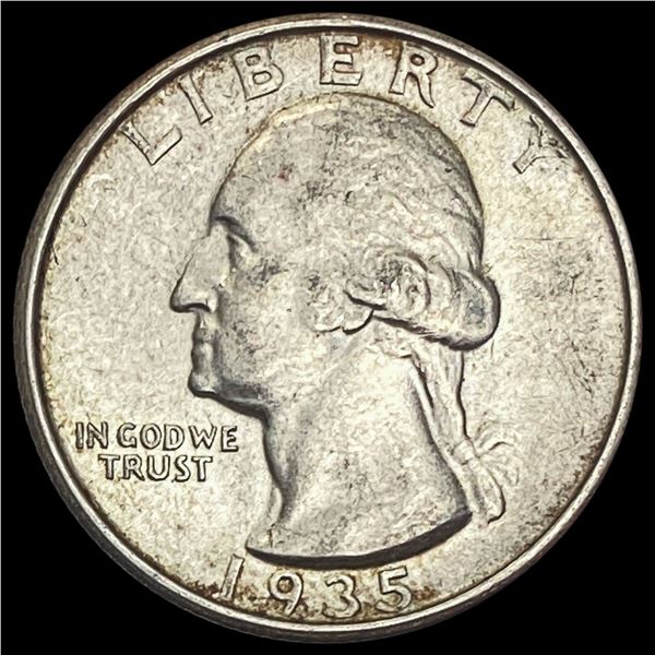 1935-S Washington Quarter UNCIRCULATED