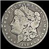 Image 1 : 1893-CC Morgan Silver Dollar NICELY CIRCULATED
