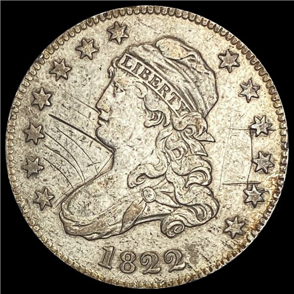 1822 Capped Bust Quarter CLOSELY UNCIRCULATED