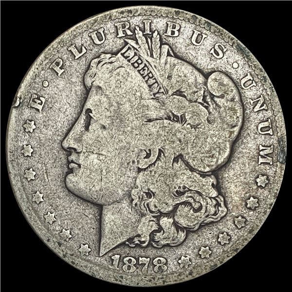 1878-CC Morgan Silver Dollar NICELY CIRCULATED