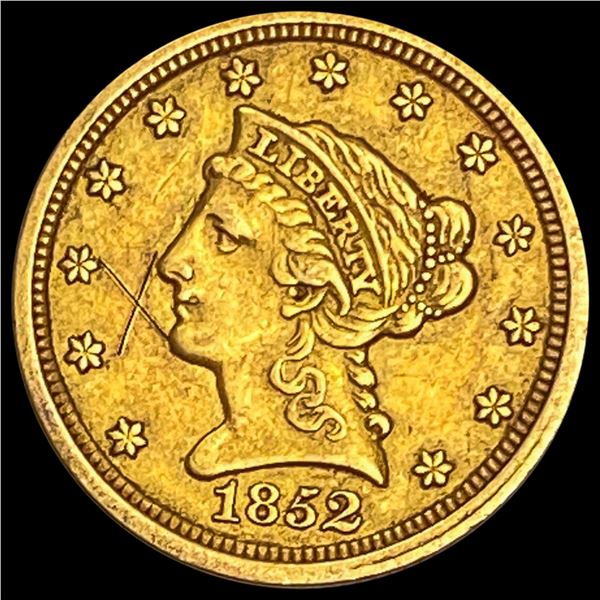 1852 $2.50 Liberty Head Quarter Eagle HIGH GRADE