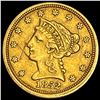 1852 $2.50 Liberty Head Quarter Eagle HIGH GRADE