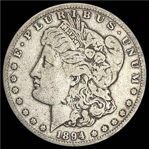 1894-S Morgan Silver Dollar LIGHTLY CIRCULATED