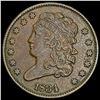 Image 1 : 1834 Classic Head Half Cent CLOSELY UNCIRCULATED