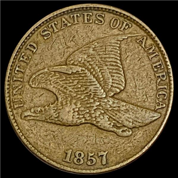 1857 Flying Eagle Cent CLOSELY UNCIRCULATED