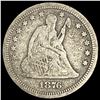 Image 1 : 1876-CC Seated Liberty Quarter NICELY CIRCULATED