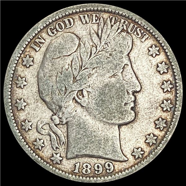 1899 Barber Half Dollar LIGHTLY CIRCULATED