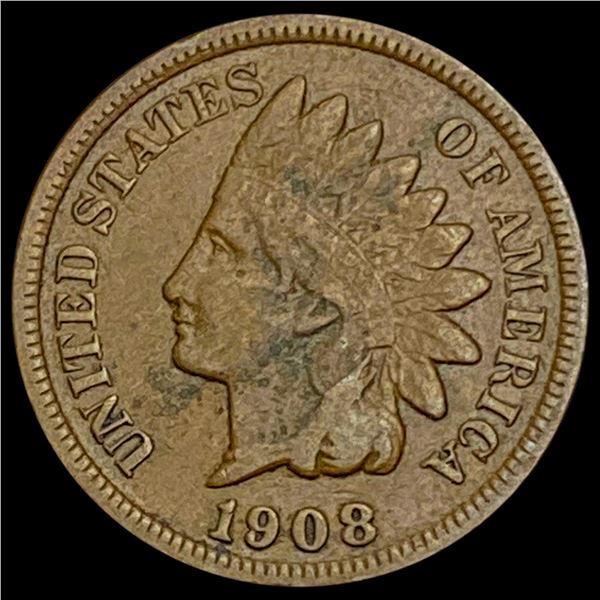 1908-S Indian Head Cent NEARLY UNCIRCULATED