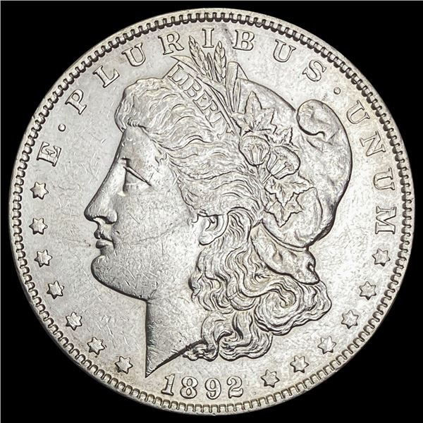 1892 Morgan Silver Dollar CHOICE AU