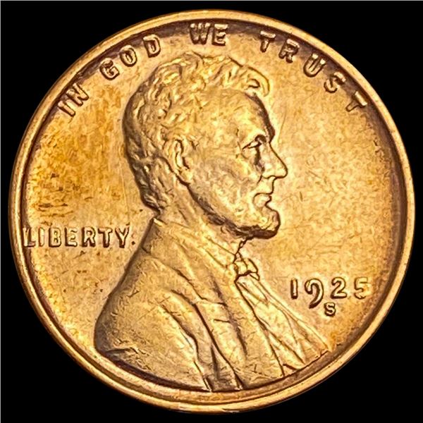 1925-S Lincoln Wheat Cent UNCIRCULATED