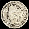 1886 Liberty Head Nickel NICELY CIRCULATED